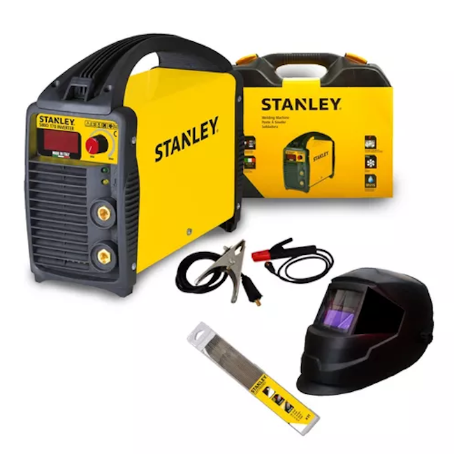 Stanley aparat za zavarivanje inverter MMA 160A Sirio 170 set STAR4000KIT